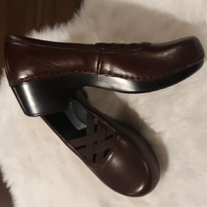 Dansko Brown Clogs